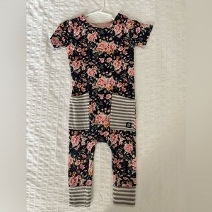 Rags short sleeve romper